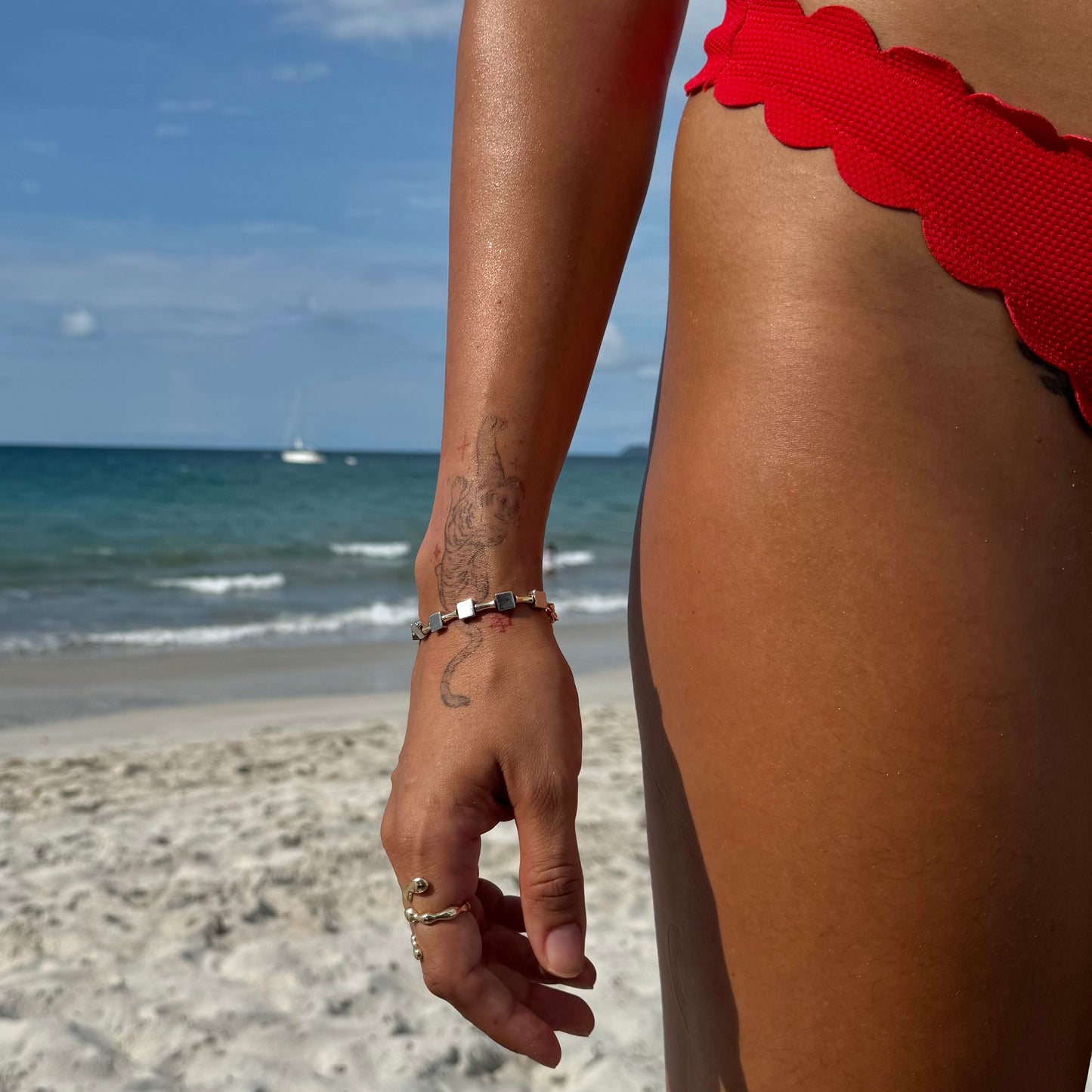 Pulsera con cubos