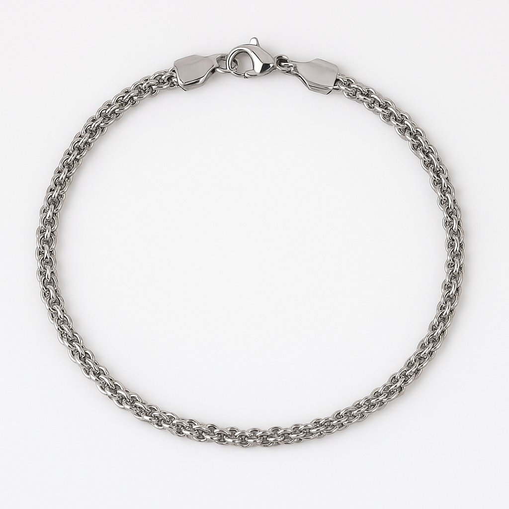 Tobillera de doble cadena