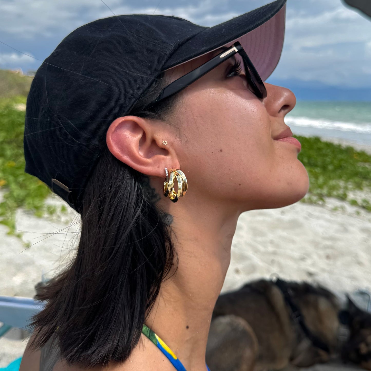 Aretes con diseño elegante