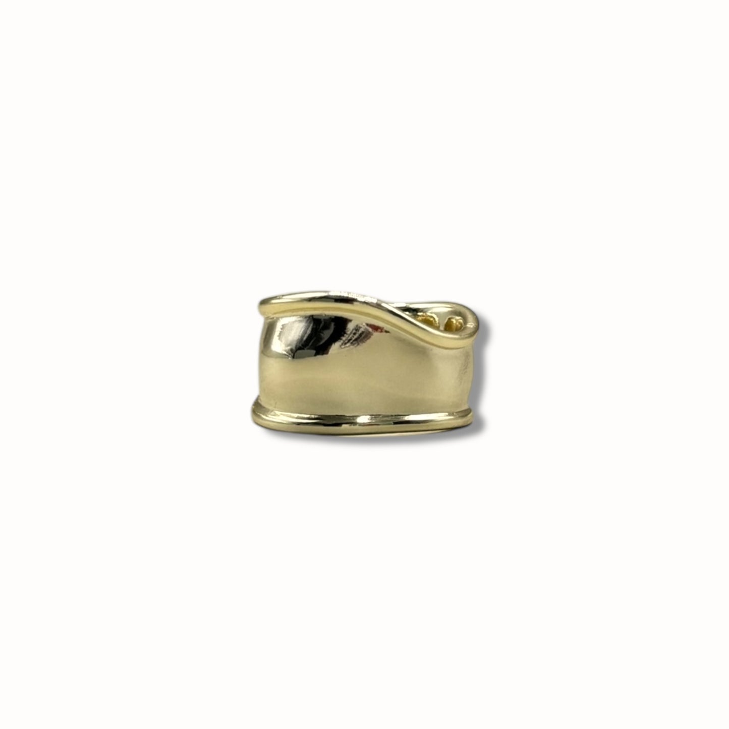 Anillo abierto liso