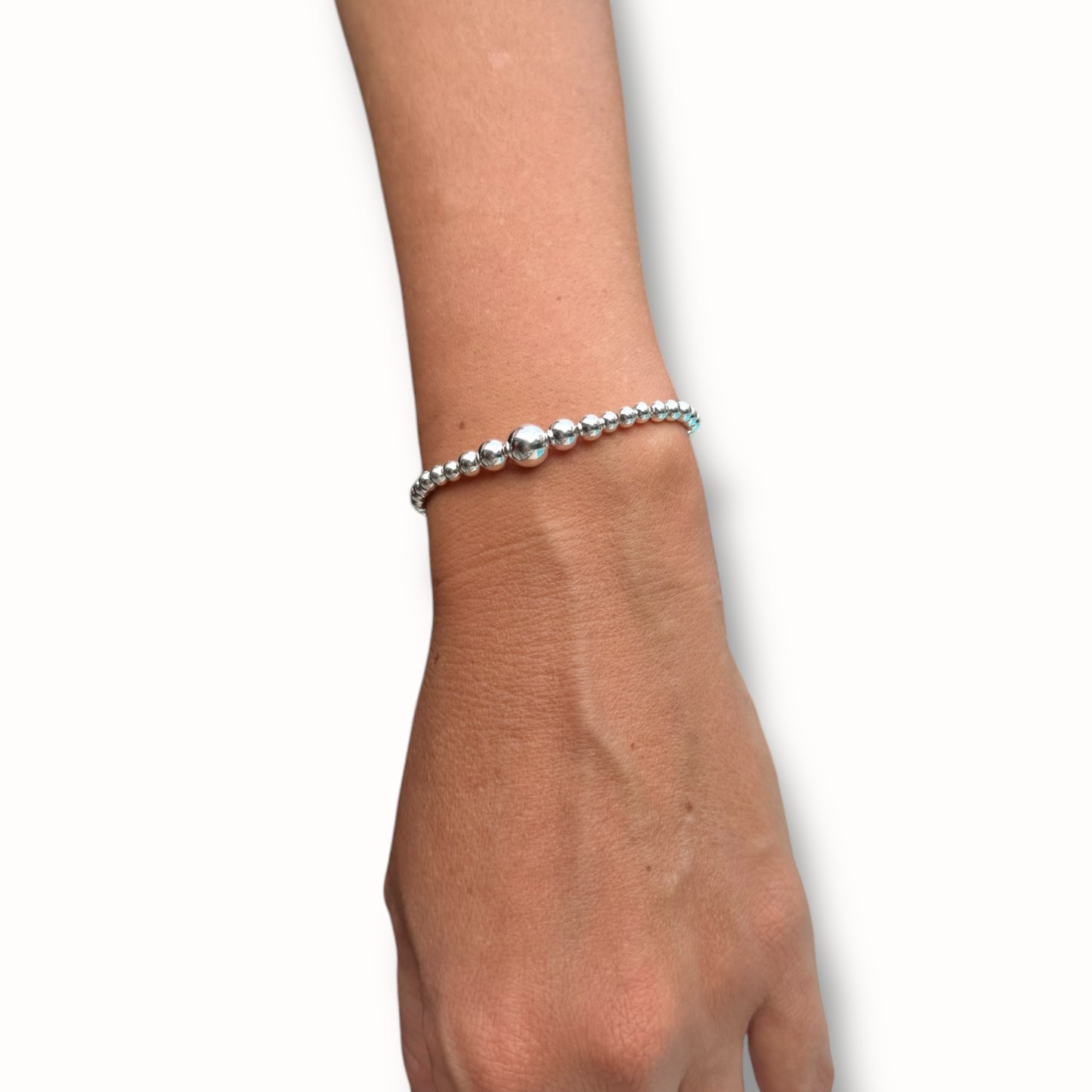 Pulsera ajustable de esferas