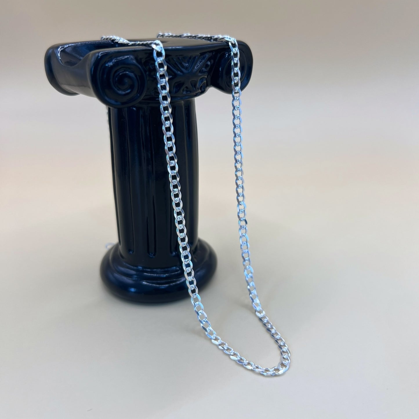 Cadena cubana diamantada