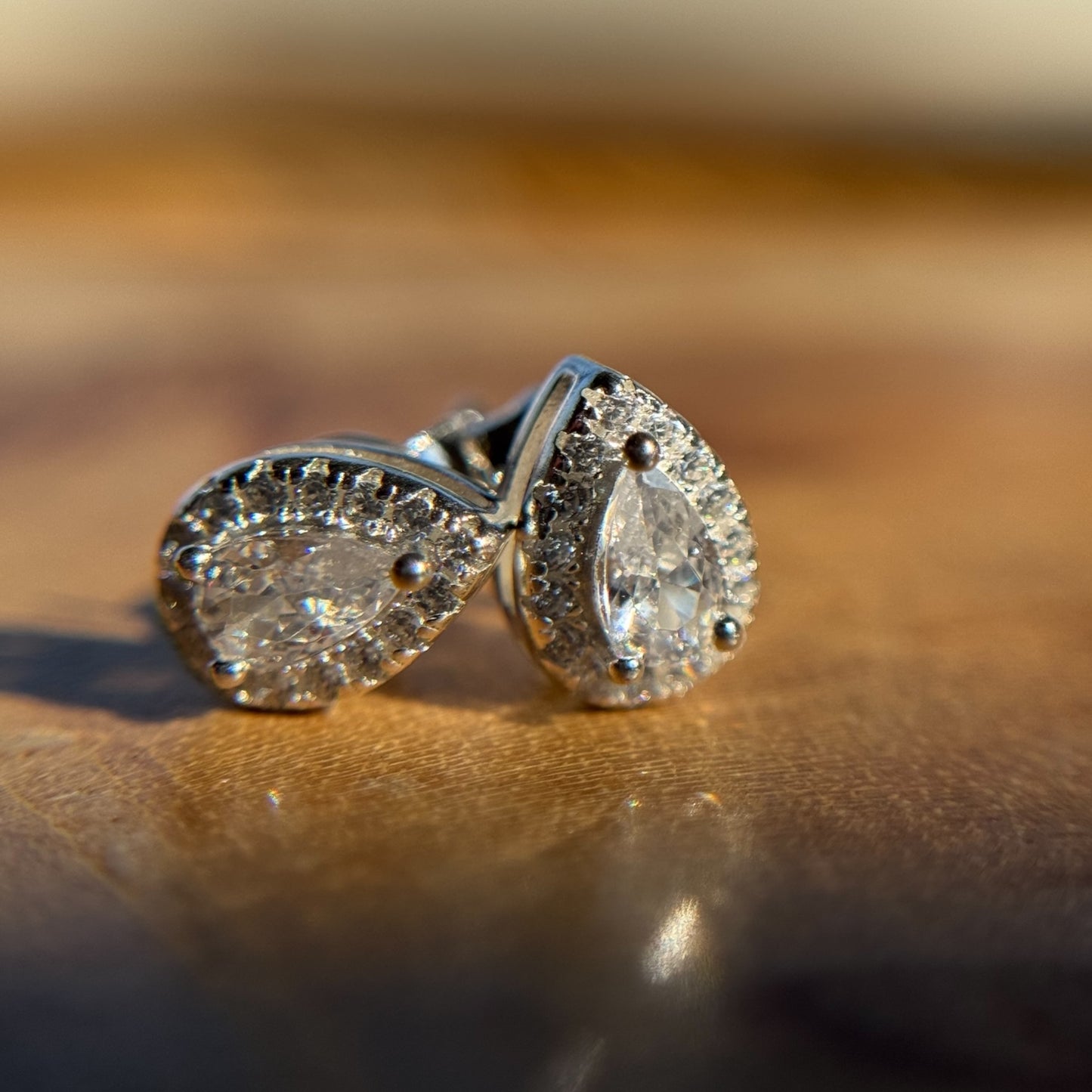 Aretes en forma de gota