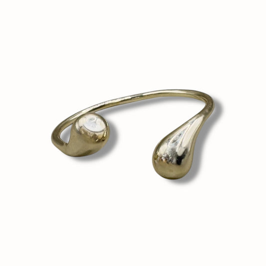 Brazalete ajustable con diseño de gotas