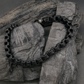 Pulsera de Eslabones Negra