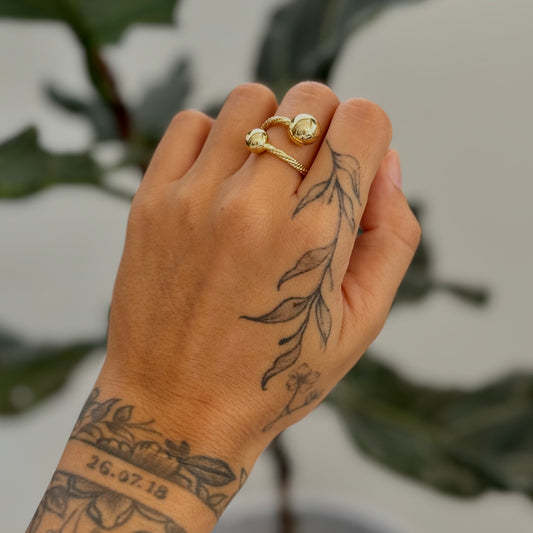 Anillo de esferas
