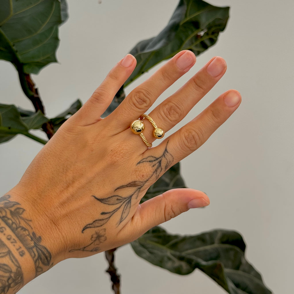 Anillo de esferas