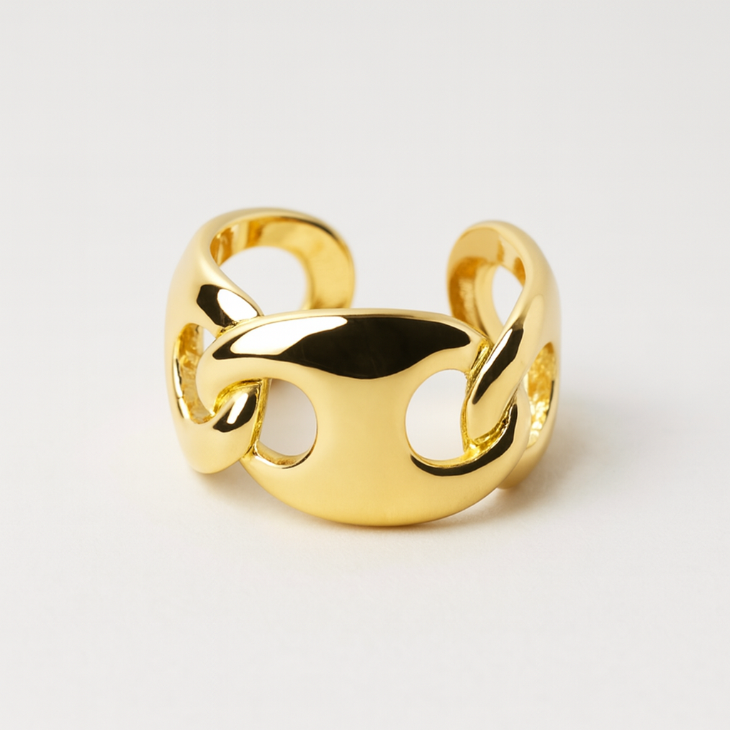 Ear cuff de eslabones