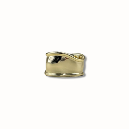 Anillo abierto liso