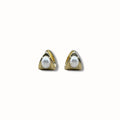 Aretes vintage con tipo perla