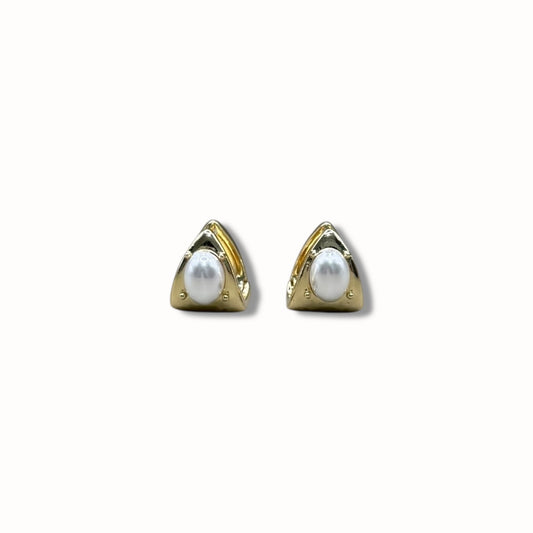 Aretes vintage con tipo perla