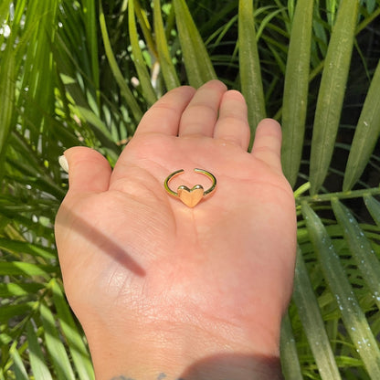 Anillo de corazón