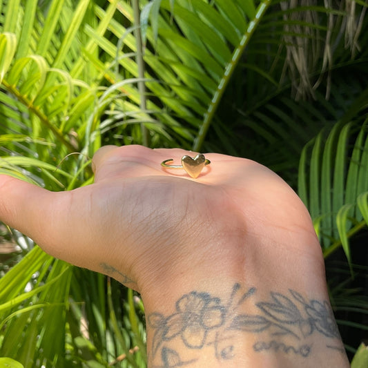 Anillo de corazón