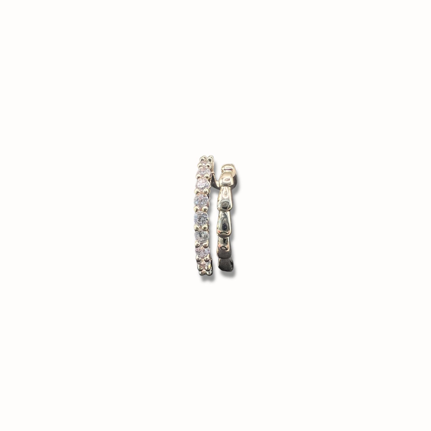 Ear cuff doble con zirconias