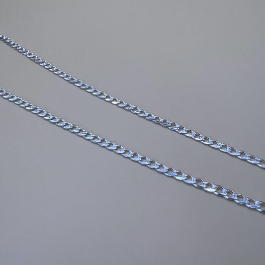 Cadena cubana diamantada