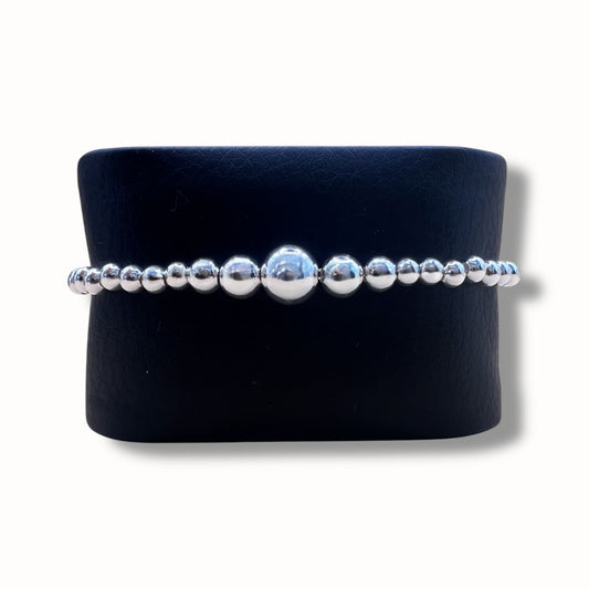 Pulsera ajustable de esferas