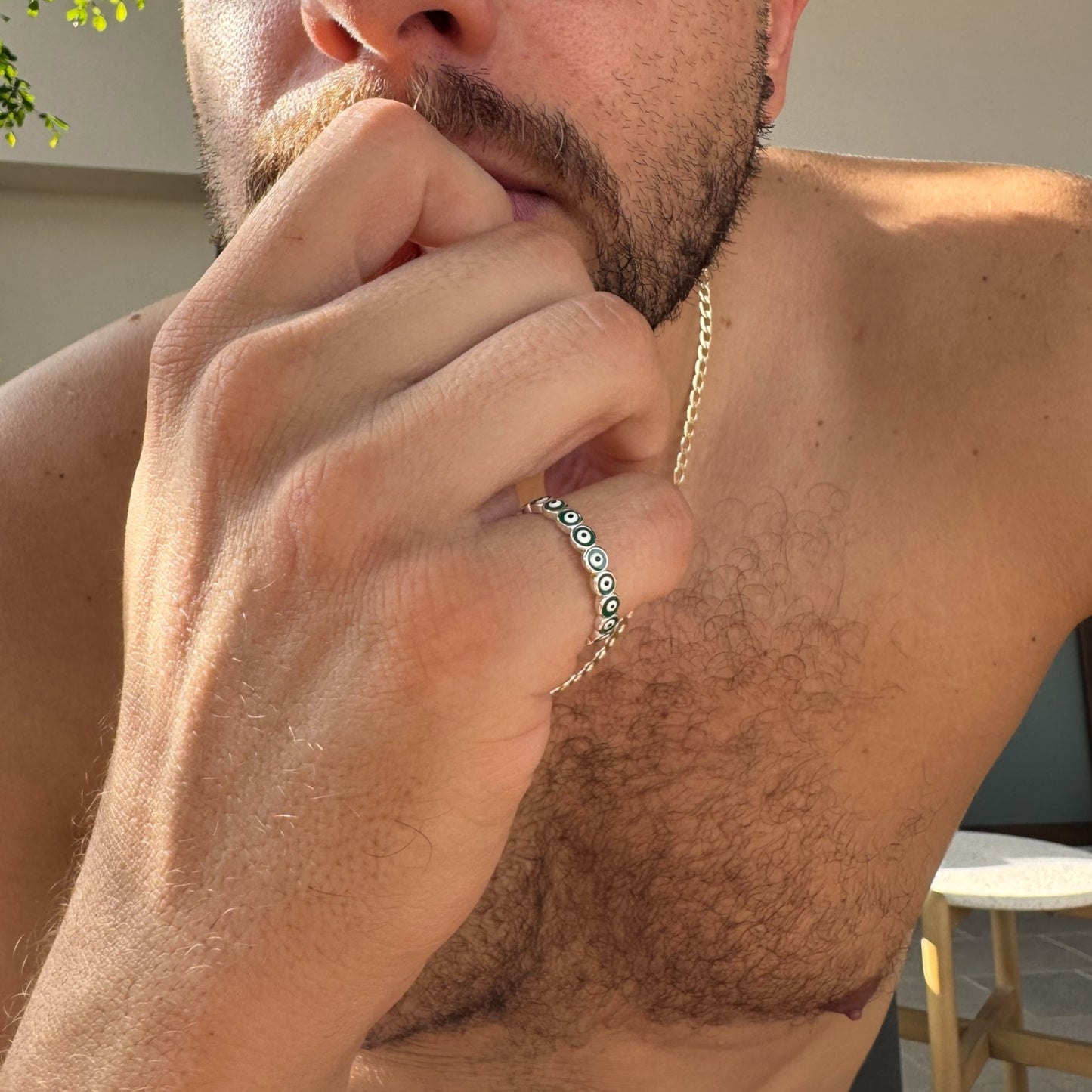 Anillo ojo turco
