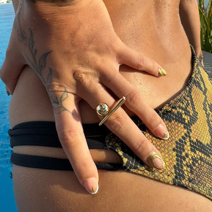 Anillo diseño moderno