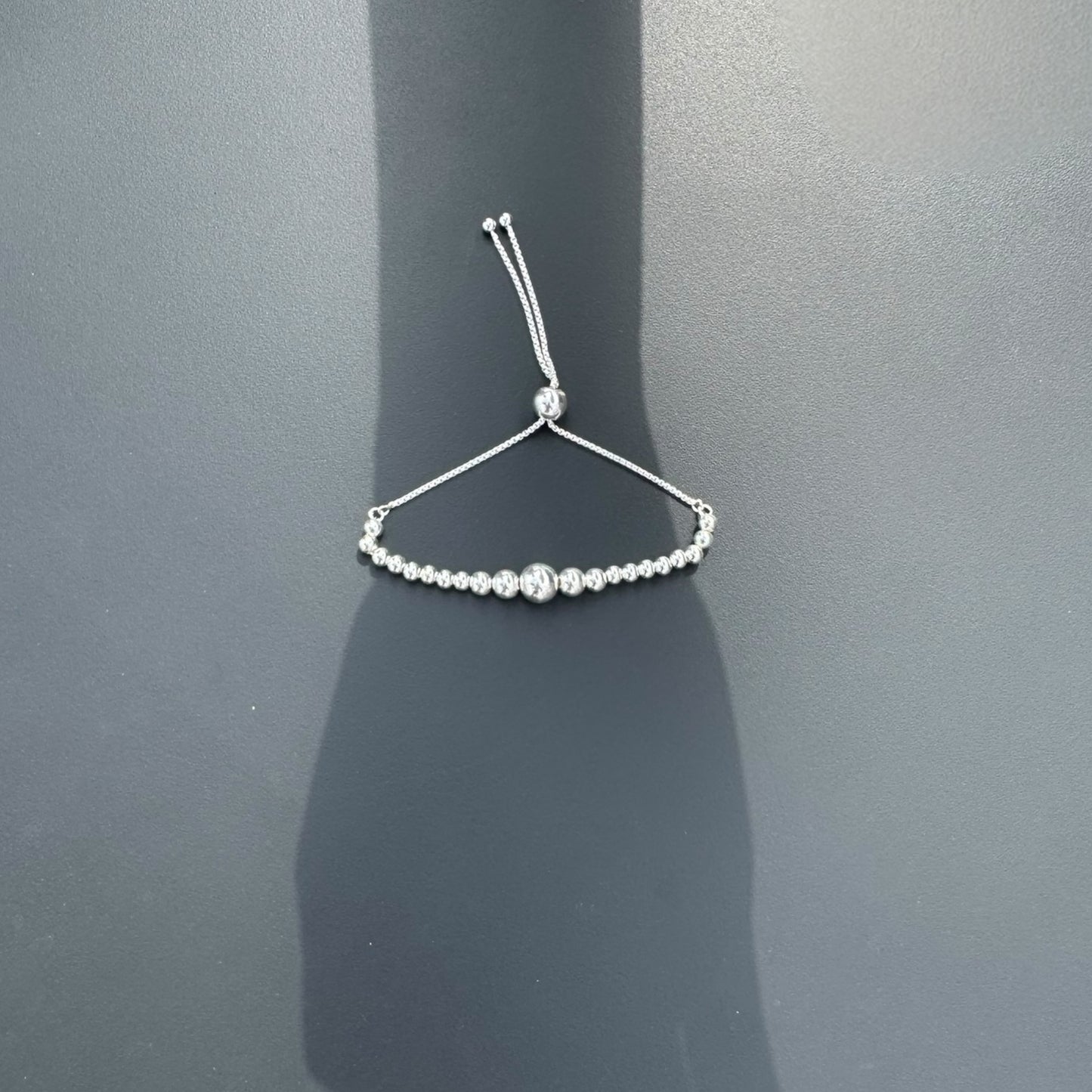 Pulsera ajustable de esferas