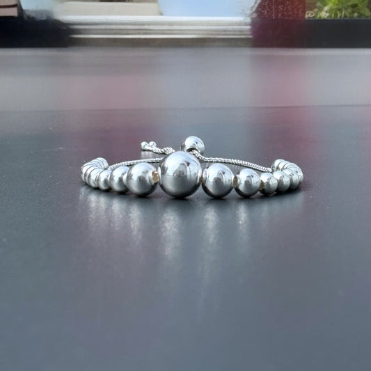 Pulsera ajustable de esferas