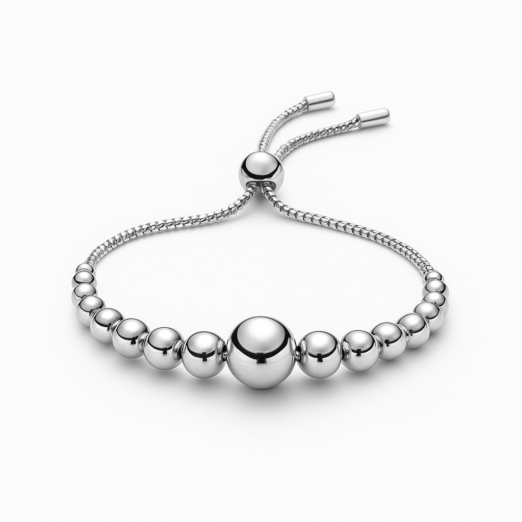 Pulsera ajustable de esferas
