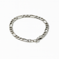 Pulsera figaro 3X1 diamantado