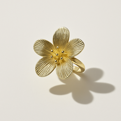Anillo maxi flor