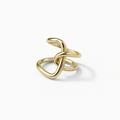 Anillo abstracto enredado