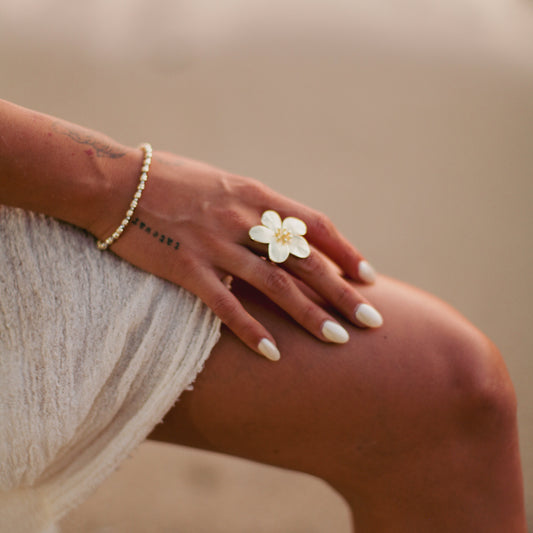 Anillo maxi flor